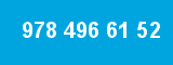 978 496 61 52 978 496 61 52